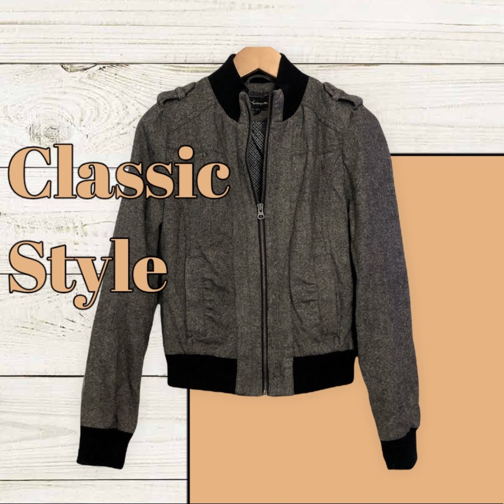 Heritage 1981 Gray Bomber Jacket